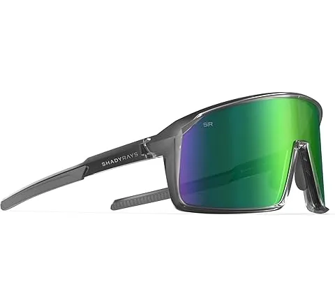 Shady Rays Rival Mens - Single Lens Panoramic Polarized Mens Sunglasses