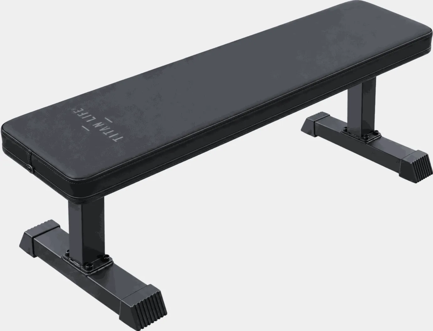 Premium Flat Bench, treningsbenk - Svart