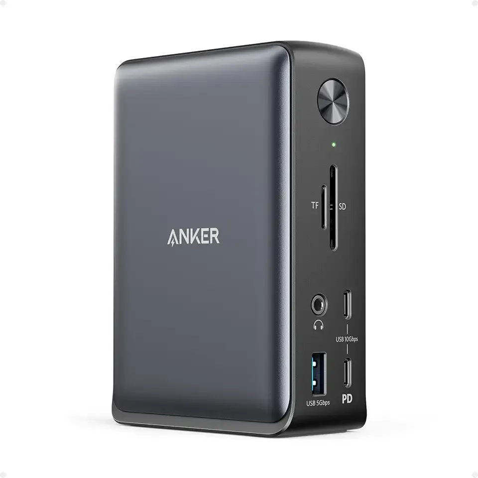 Anker Laptop Docking Station, 13-in-1 USB C Docking Station, Triple Display
