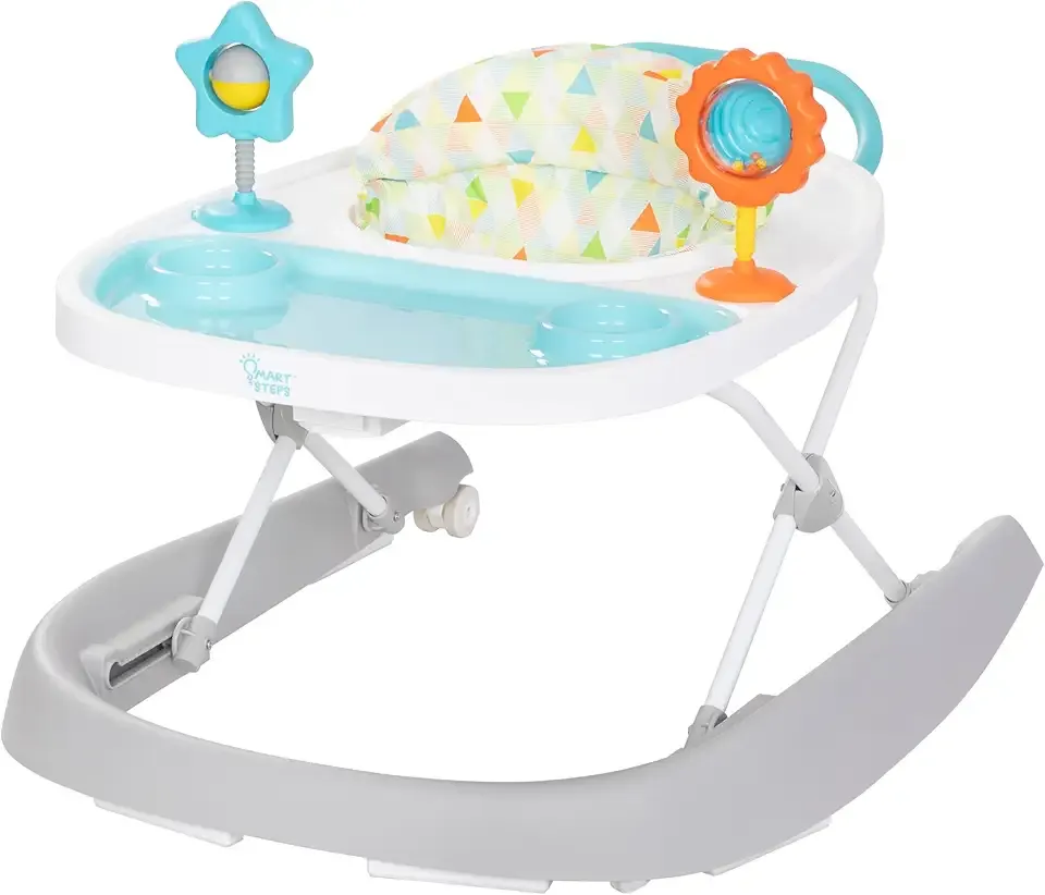 Smart Steps® by Baby Trend Dine N’ Play 3-in-1 Feeding Walker, Harmony Fun