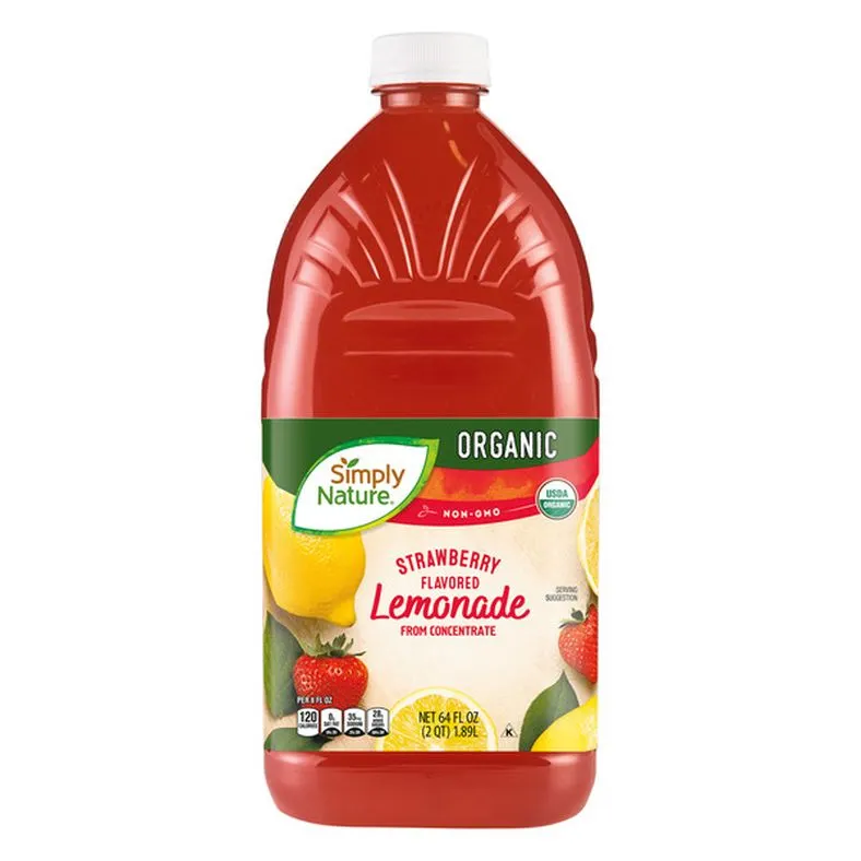 Simply Nature Organic Strawberry Lemonade