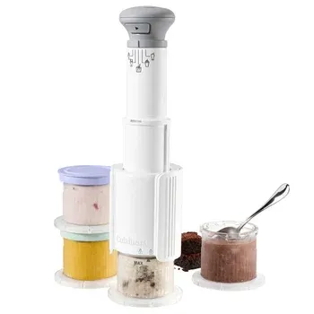Cuisinart FastFreeze Ice Cream and Frozen Treat Maker with 4 Half-pint Cups