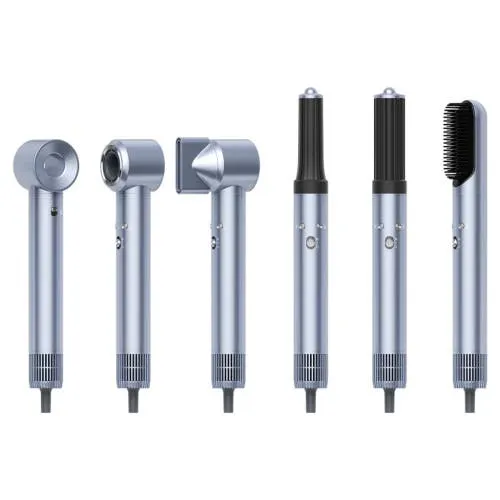 Secador de cabello Smart-Tek Prostyle Ion kit 5 en 1 Light Blue