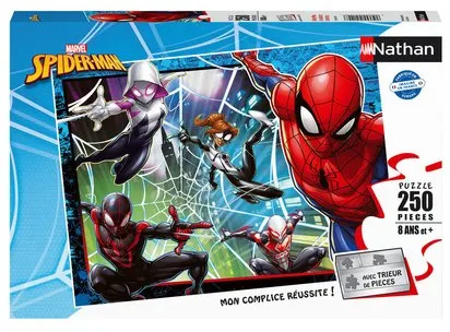 NATHAN - SPIDER-MAN - PUZZLE 250 PIECES LA NAISSANCE D'UN HEROS