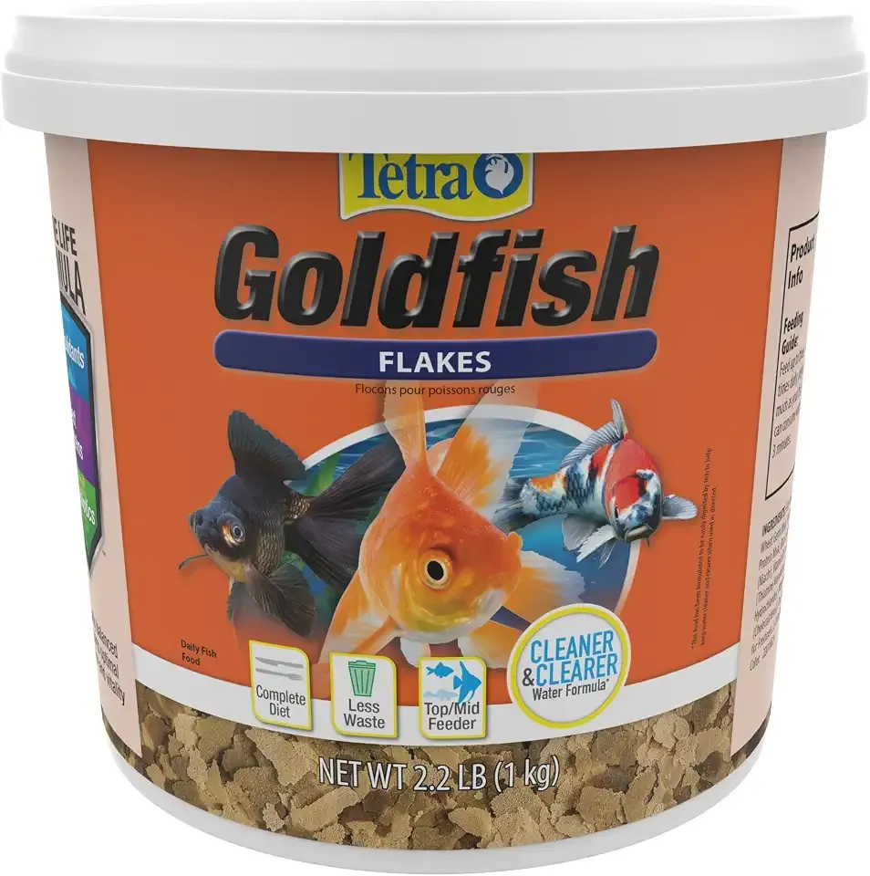Tetra Goldfish Flakes Fish Food, 2.2 lbs