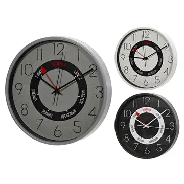 Orologio da parete con Giorni diametro 30 cm