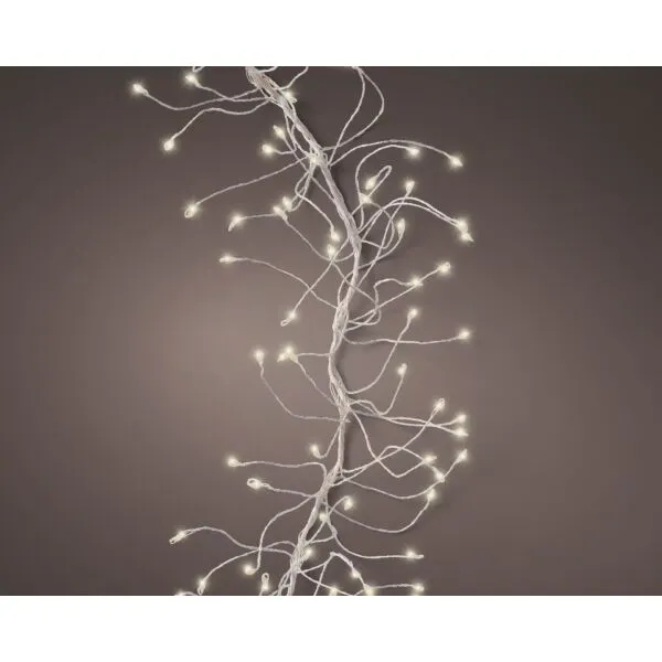 Micro LED Cluster Outdoor Zilver Warm Witte Verlichting