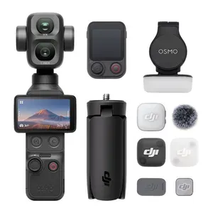 DJI Osmo Pocket 4P Vlog Combo, Cámara Dos Objetivos, Tomas De Cine 4K