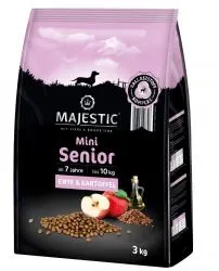 MAJESTIC Mini Senior mit Ente und Kartoffel für Hunde 3 kg