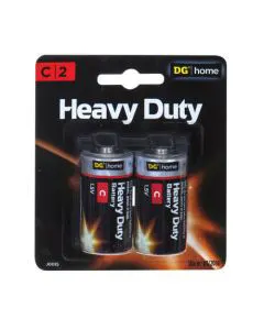 DG Home C Alkaline Batteries - 2-Pack