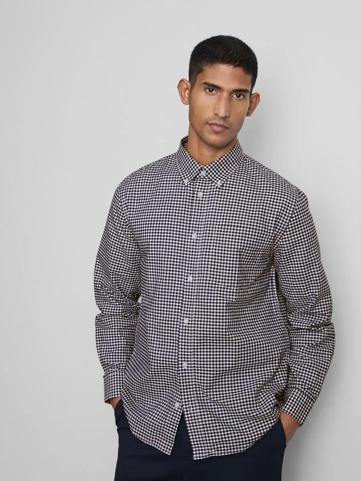 Chemise Oxford en pur coton