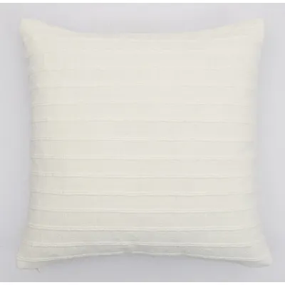 22-in x 22-in Cream Square Indoor Decorative Pillow