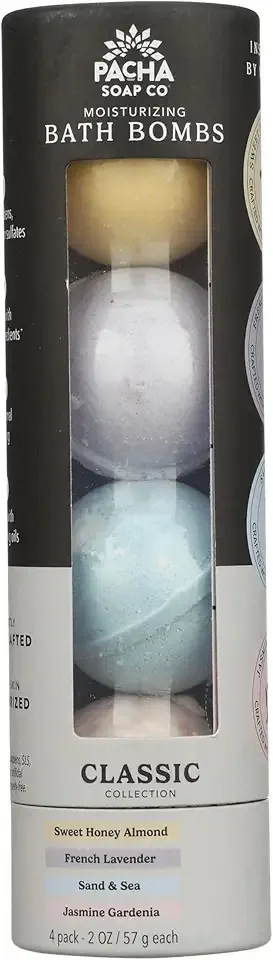 PACHA SOAP Pacha Peaces Froth Bomb Variety Pack, 8 OZ