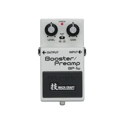 BOSS BP1W WAZA CRAFT BOOSTER/PREAMP - GUITAR EFFECT PEDAL - EMULATING CE1 SPACE ECHO PREAMP