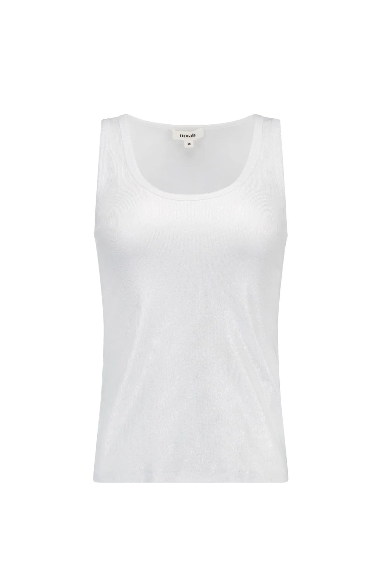 Zilverkleurige top