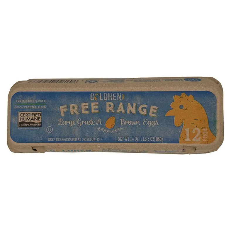 Goldhen Free Rangs Large Brown Eggs - Grade A