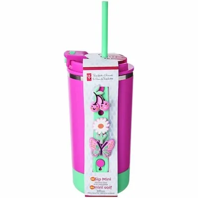 My Sip Mini Stainless Steel Insulated Bottle - Pink