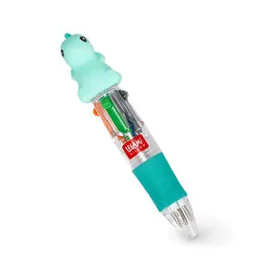 Mini stylo à bille 4 couleurs dino Mini Magic Rainbow