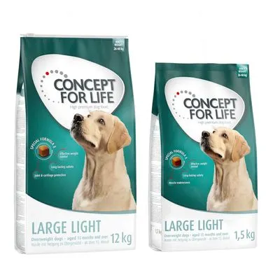 Croquettes Concept for Life pour chien 12 kg + 1,5 kg offert !
