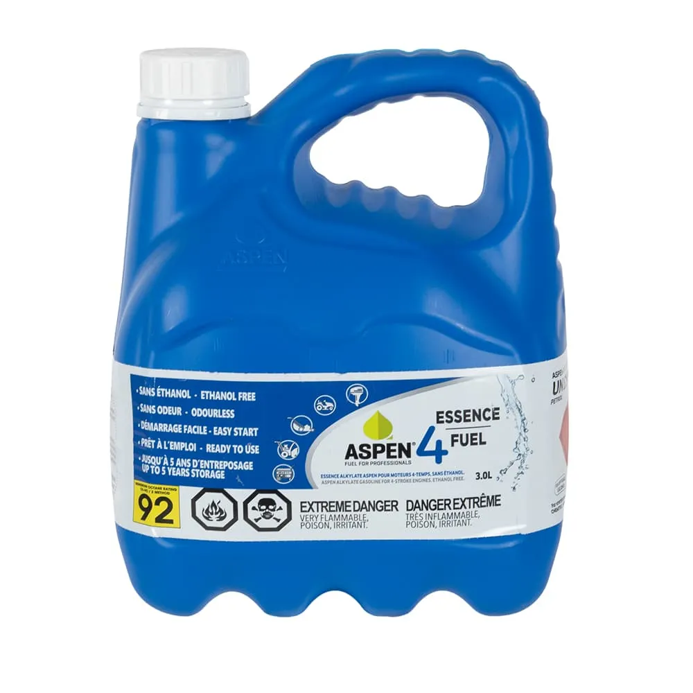 Essence alkulate Aspen pour moteurs 4 temps 3 L