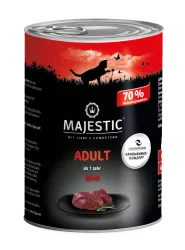 MAJESTIC mit Rind für Katzen 6 x 400 g