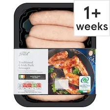 Tesco Finest Pork Sausages 454G