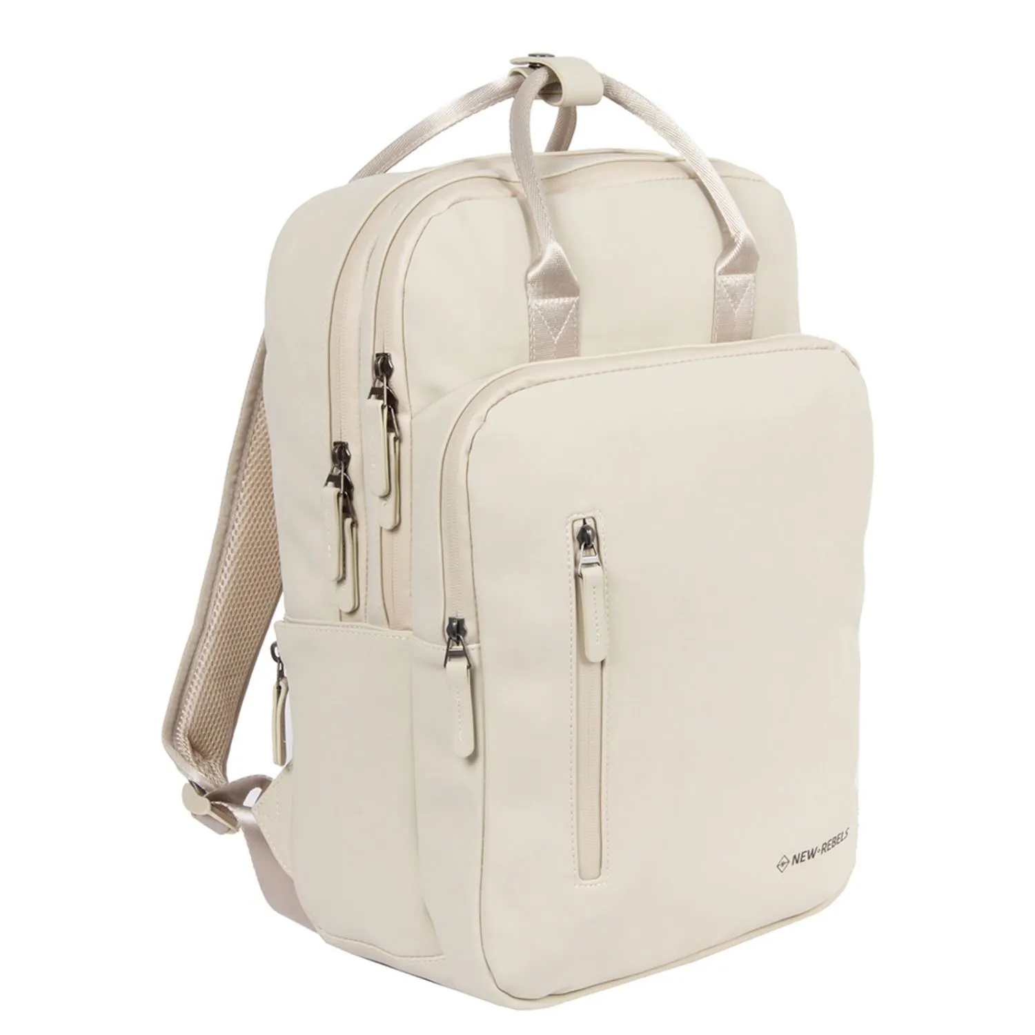 New Rebels William Laptop Backpack 15.6" beige