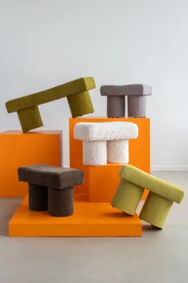 Bankje Ollie avocado green