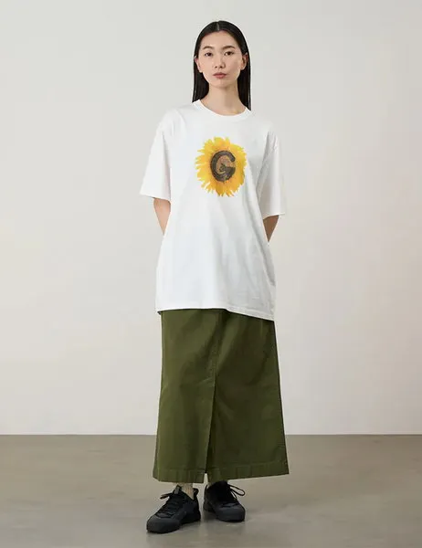 G-Flower Tee White