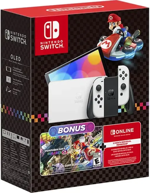 Nintendo Switch™ – OLED Model Mario Kart™ 8 Deluxe Bundle