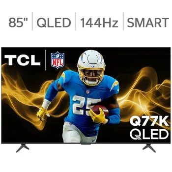 TCL 85" Class - Q77K Series - 4K UHD QLED Smart TV - Allstate 3-Year Protection Plan Bundle Included for 5 Years of Total Coverage*
