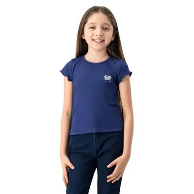 Playera Fantastic Niña Detalle Bordado en Pecho