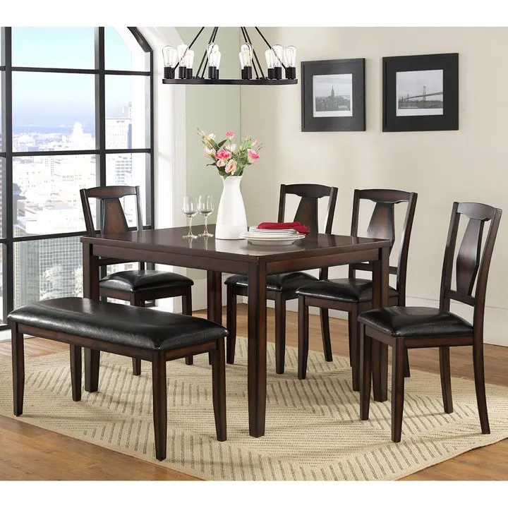 Sedona Dark Wine 6PC Dining Set
