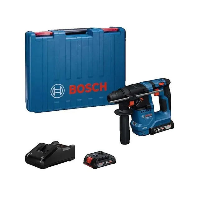 Perforateur GBH 18V-18 Professional SDS Plus avec KickBack Control, sans batterie, ni chargeur - Livré dans L-Boxx 136 - BOSCH - 0611927003