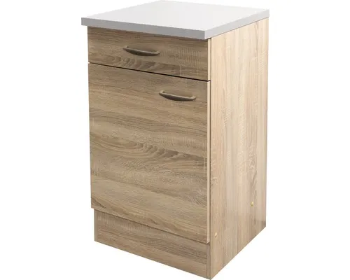 Kuchyňská skříňka spodní s dvířky Flex Well Oslo šířka 50 cm sonoma dub