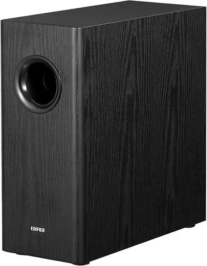 Edifier T5s Powered Active Subwoofer with 70W RMS, 8" Long-Throw Woofer, Deep Bass (35Hz) Speaker, Built-in Amp, Low Distortion, Phase Selector & Energy-Efficient for Home & Studio Audio, Black Edifier T5s Powered Active Subwoofer with 70W RMS, 8"…