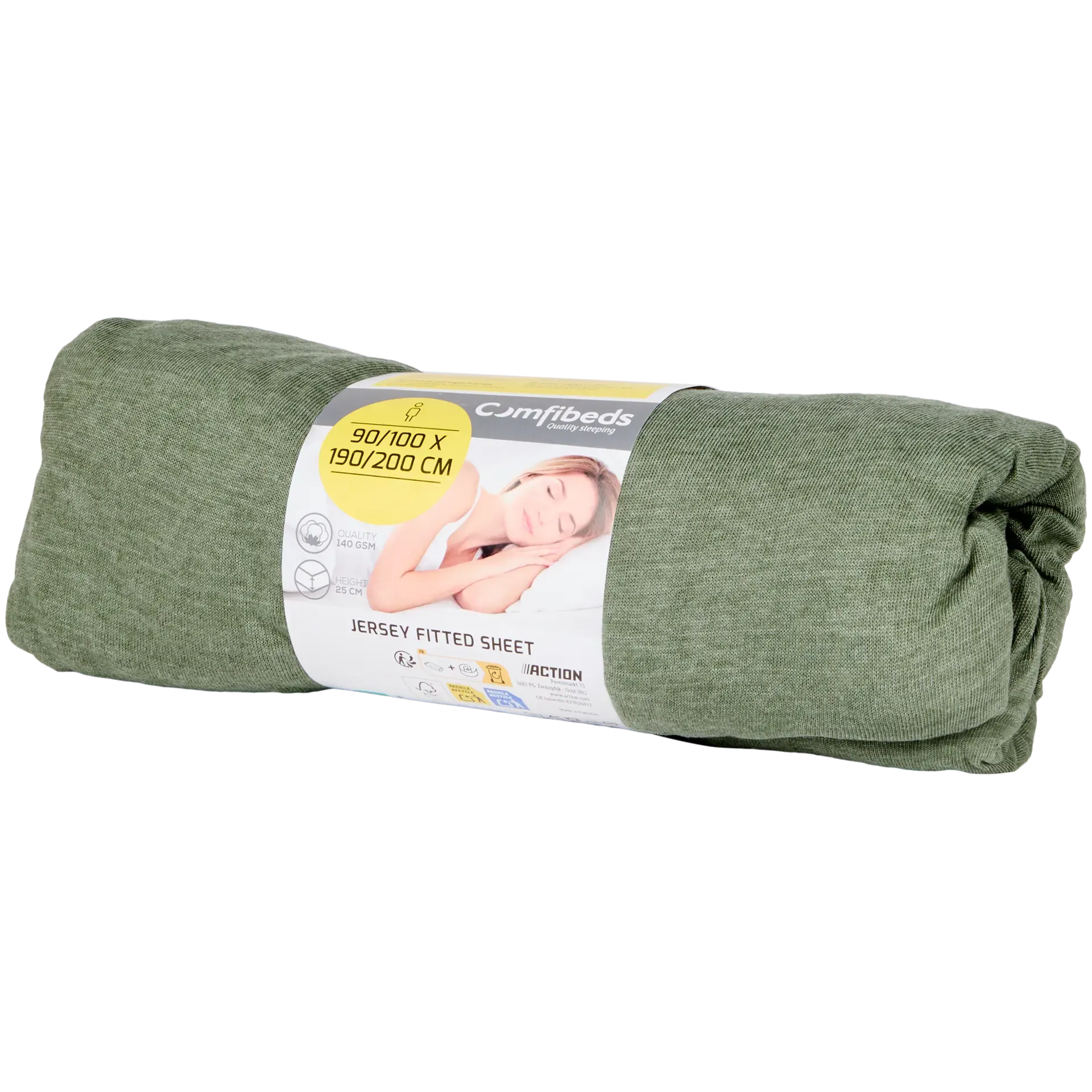 Lenzuolo in jersey con angoli Comfibeds