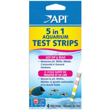 API Aquarium 5-in-1 Test Strips