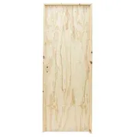 Puerta de interior placa pino natural mm 70 x 200 x 4 cm derecha