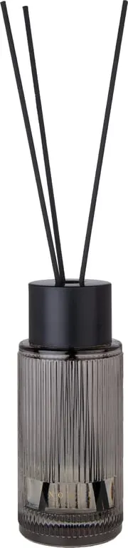 Nobel duftpinner svart, Black Forest 7x7x31 cm, 200 ml glass, duftolje