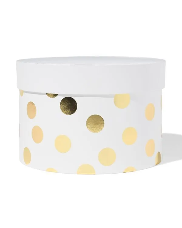 doos Ø22.2x15 rond stippen