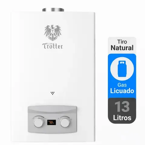Calefont Gas Licuado 13 Litros Tiro Natural Ionizado