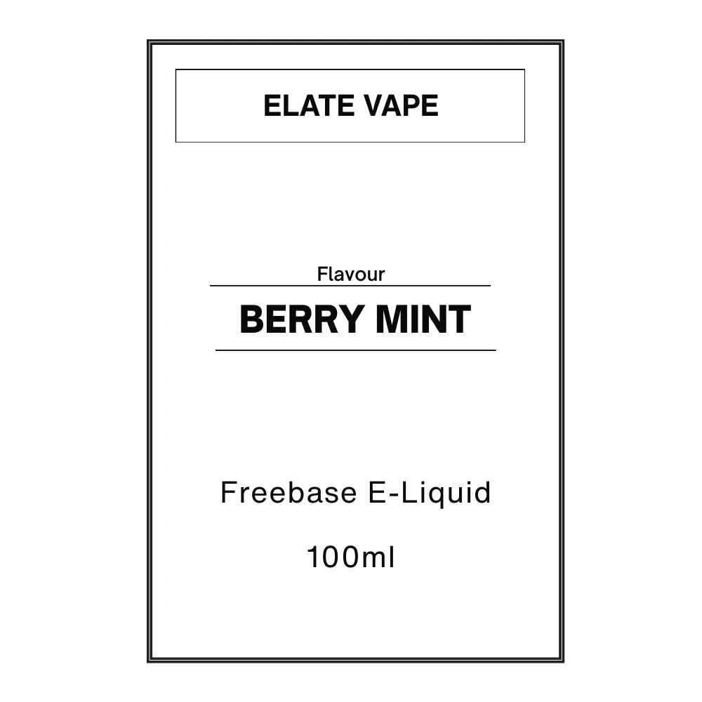 Berry Mint E-liquid 100ml