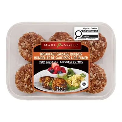 Mild Breakfast Round Sausage