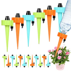 Kit di irrigazione a goccia da pezzi irrigatori automatici per piante sistema irrigazione dispositivo irrigazione velocità regolabile per piante vaso