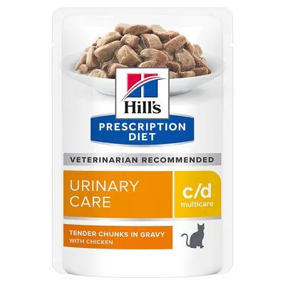 Hill's Prescription Diet pour chat : 24 x 85 g + 12 sachets offerts !