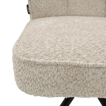 Stoel BLAIR 180° Bouclé Beige