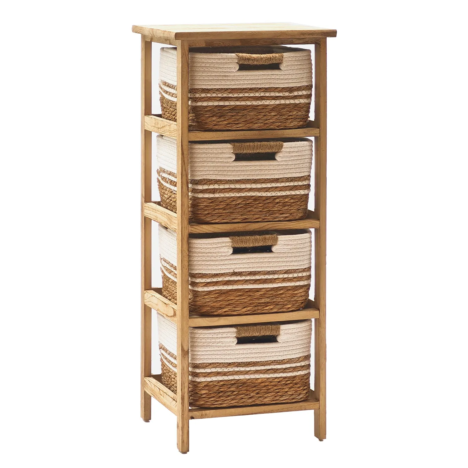 Cassettiera Multiuso Linea Woodhandy 4 Cassetti