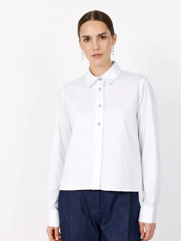 ISLA SOLID 136 SHIRT White