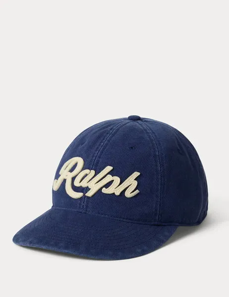 Appliquéd Twill Ball Cap Newport Navy
